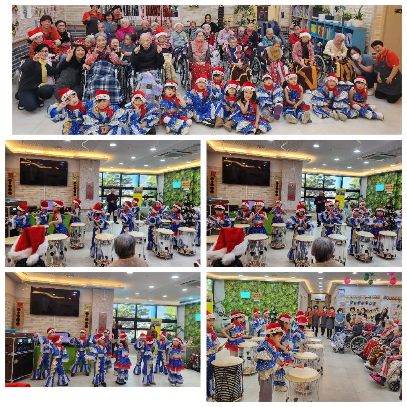 어린이들의 즐거운 공연